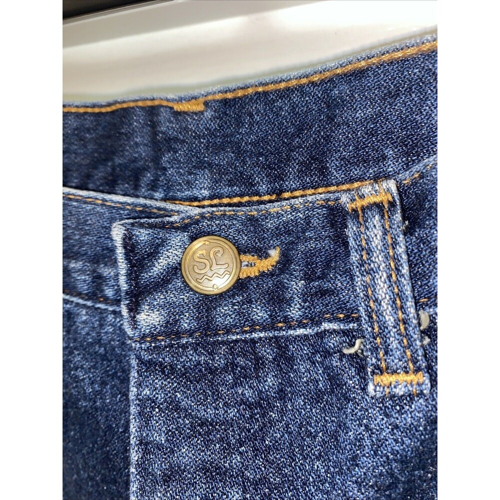 Vintage Wrangler Jeans Womens 17/18x34 Silver Lake Classic Fit Denim Bareback - Picture 4 of 8